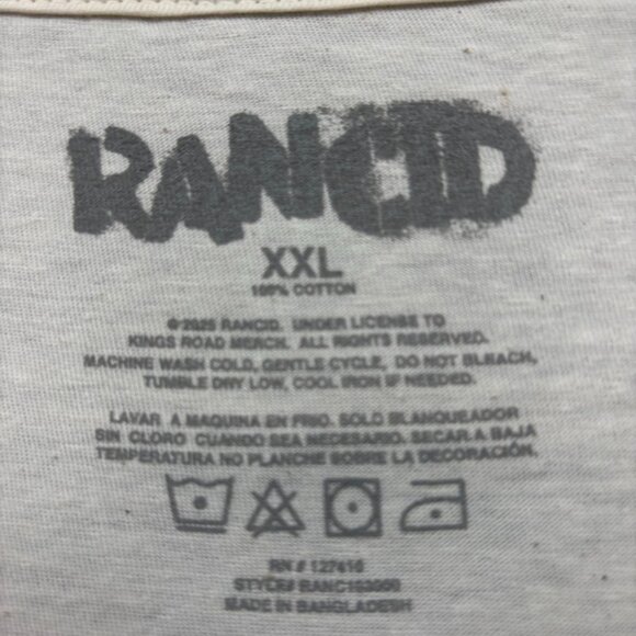 Rancid And Out Come The Wolves Album Punk Band T-Shirt XXL - Picture 4 of 4